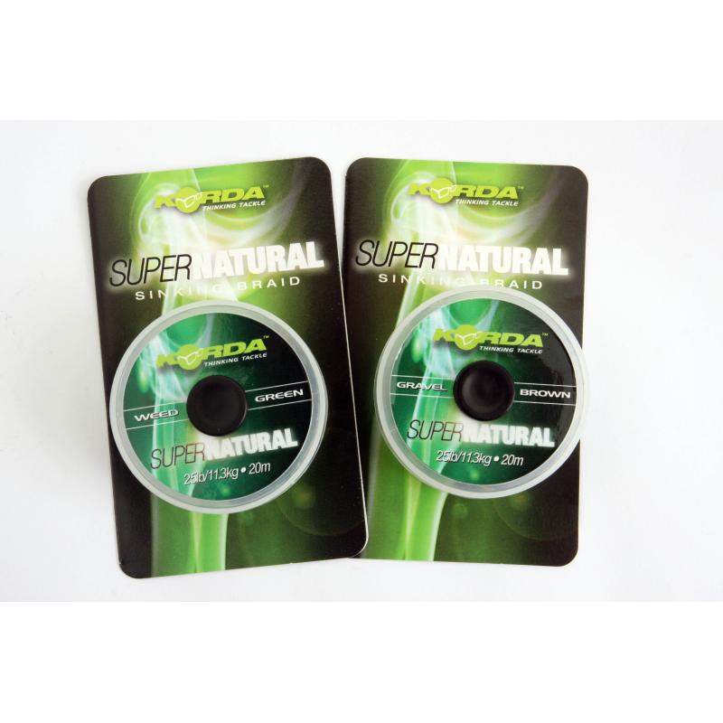 Korda Super Natural - Weedy Green -20m 25lb
