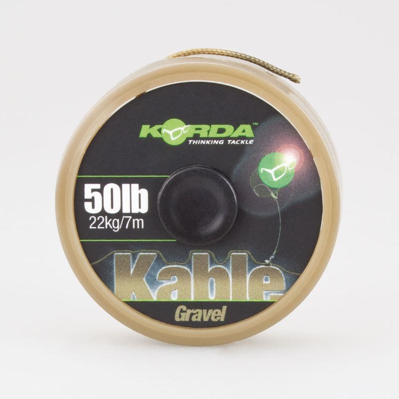 Korda Kable Leadcore - 7m Gravel
