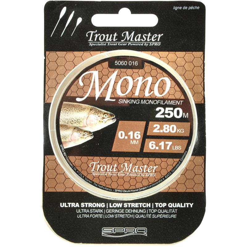 Spro Troutmaster Mono 0,22/4.98Kg 200M