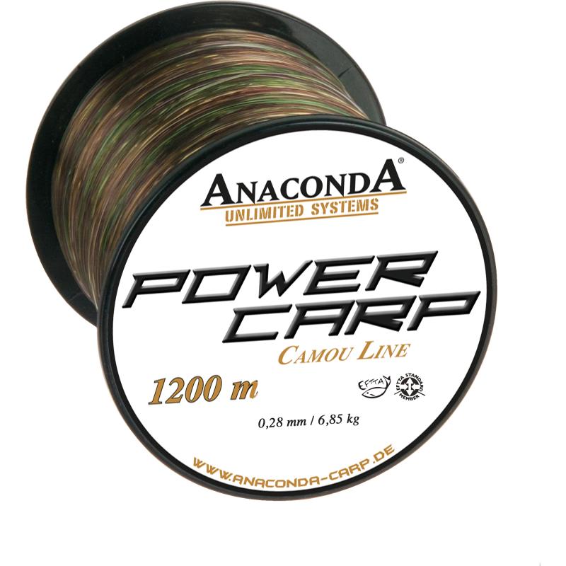 Anaconda Power Carp Camou Line 0,35mm 1200m