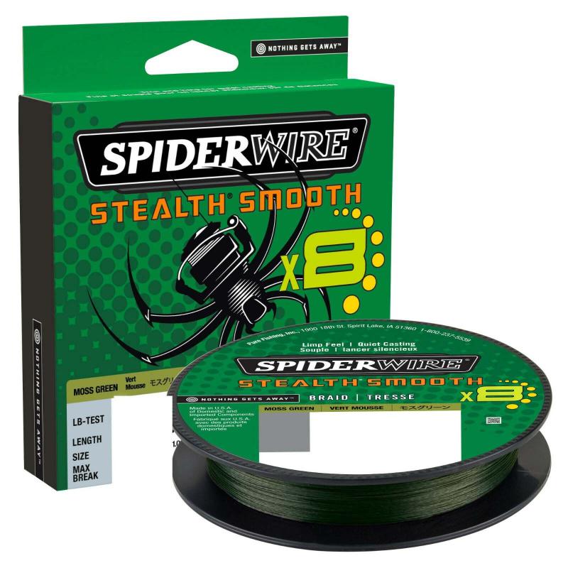 Spiderwire Stealth Smooth8 0.07mm 150M 6.0K Moss Green