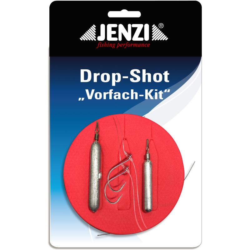 JENZI Drop Shot Vorfach-Kit ,Ready to Fish"
