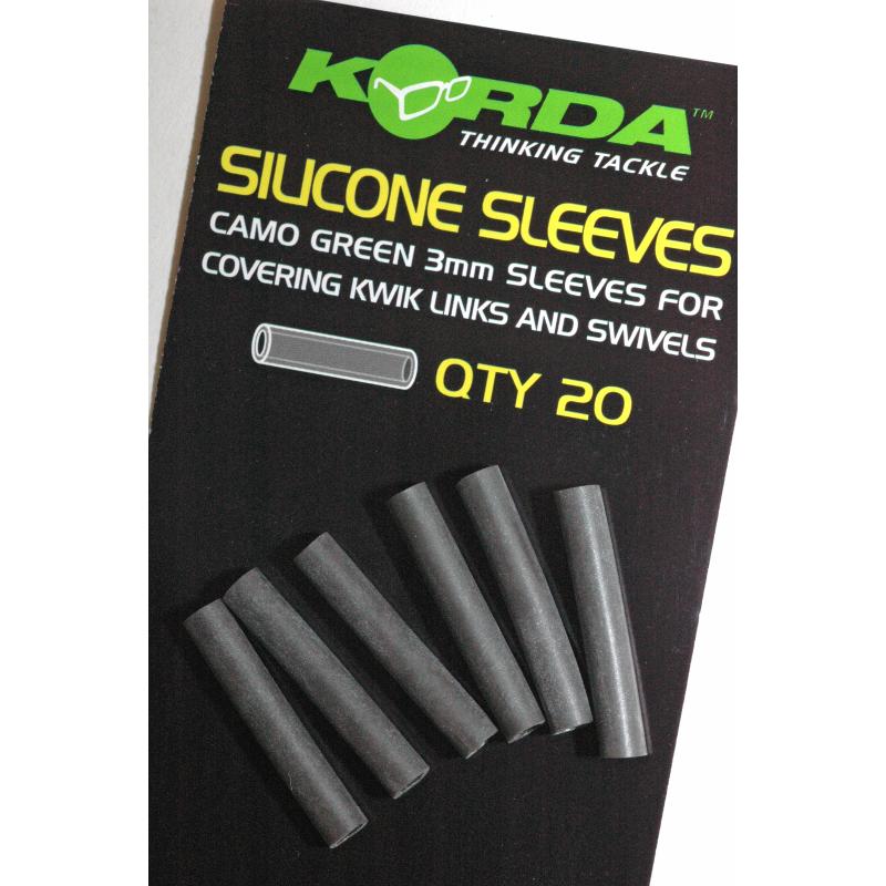 Korda Silicone Sleeves - 20 Stück green