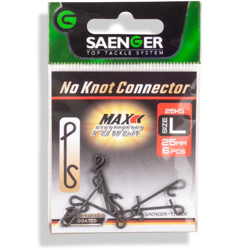 Sänger No Knot Connector L 1,0mm 25kg 6pcs.