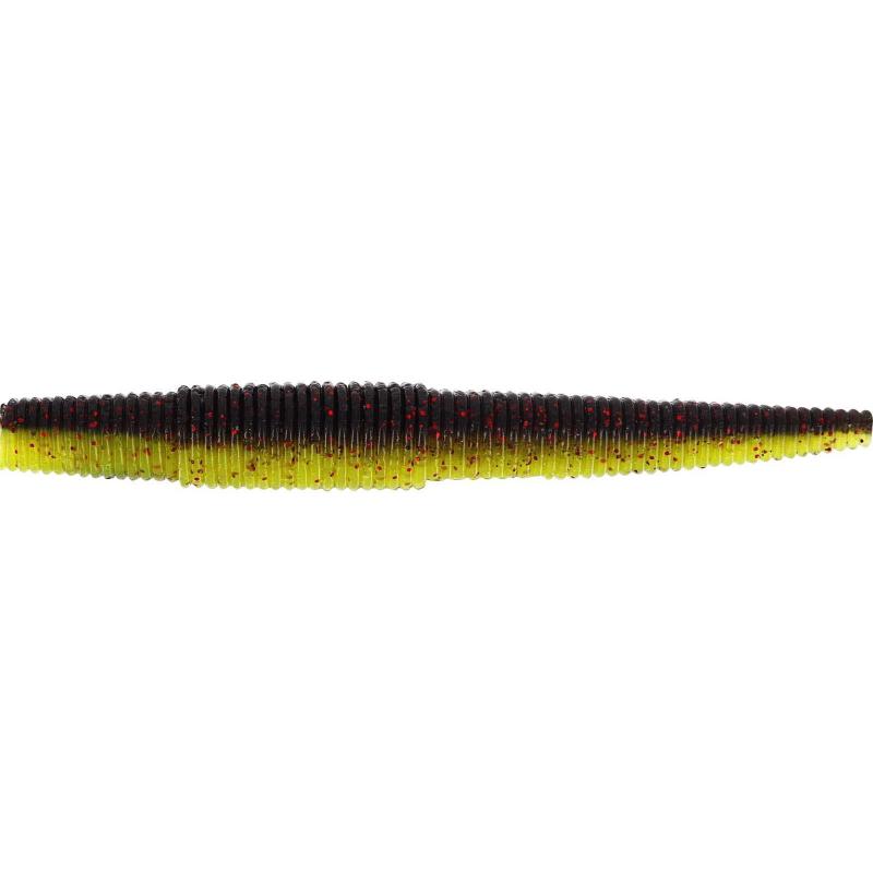 Westin Ned Worm 11cm 7g Black/Chartreuse 5pcs