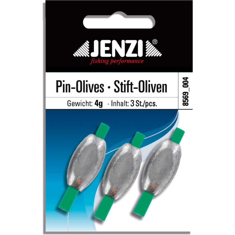 Stift-Oliven-Blei, verpackt Anzahl 3 St/SB 4,0 g