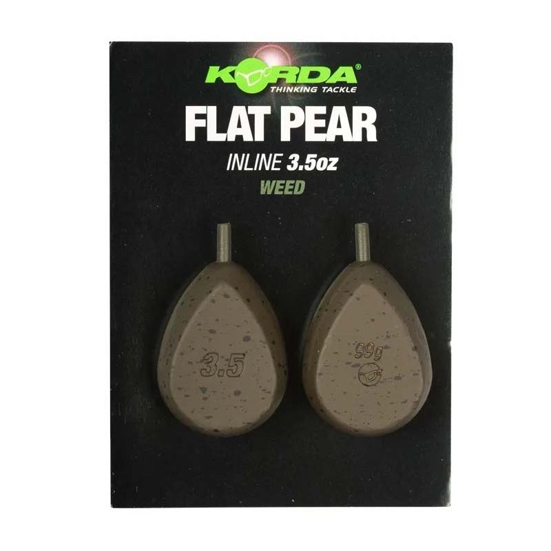 Korda Flat Pear Durchlauf Blister 2 Stk. 5oz/140gr