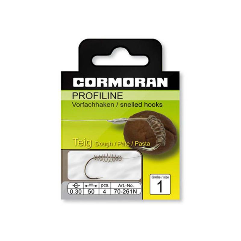 Cormoran PROFILINE Teighaken nickel Gr.6 0,25mm