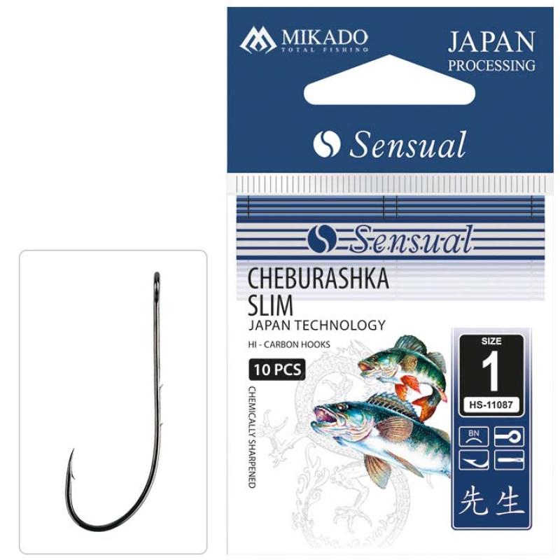 Mikado Haken - Sensual - Cheburashka Slim Nr. 1 Bn - 10 Stck.