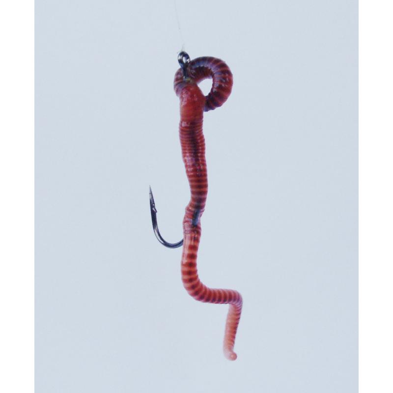 Gamakatsu Hook Worm 34 Black Gr. 4/0