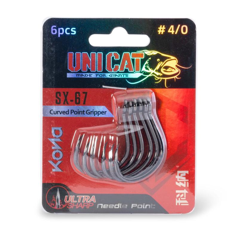 Uni Cat Sx-67 Curved Point Gripper 6Pcs. 4/0