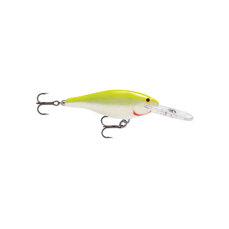 Rapala Shad Rap 09 Silver Fluorescent Chartreuse