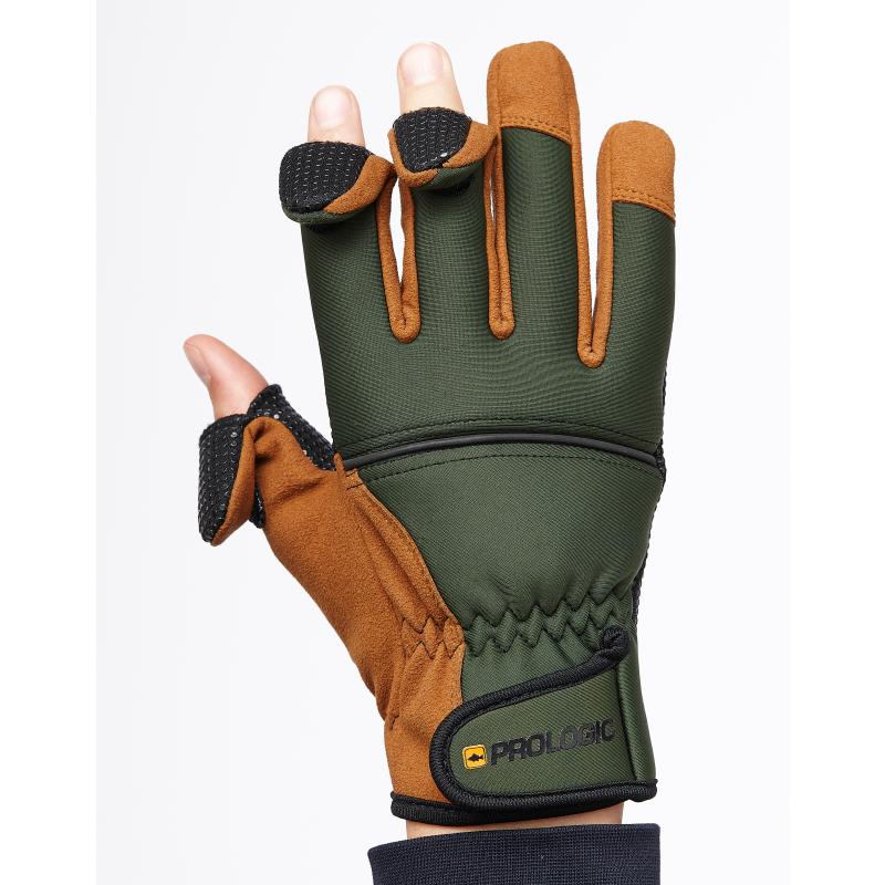 Prologic Neoprene Grip Glove M Green/Black