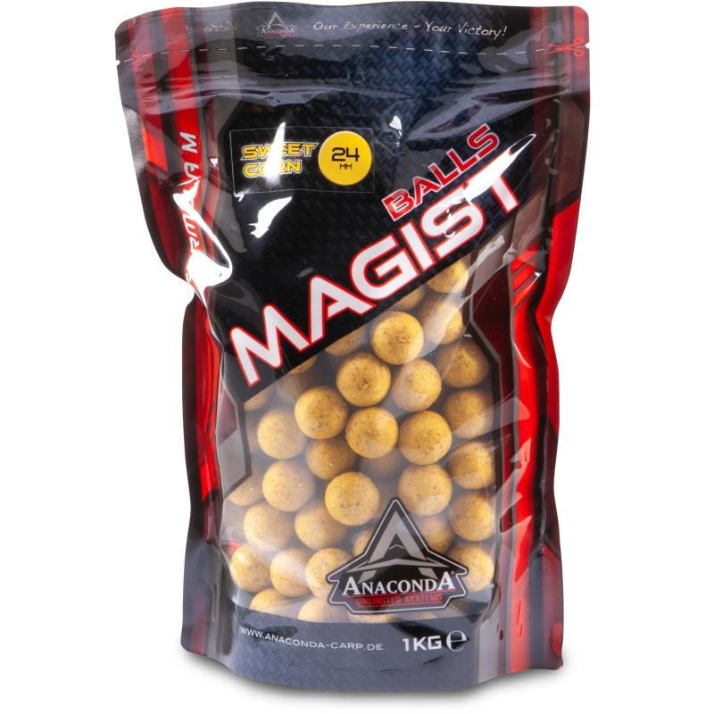 Anaconda Magist Balls 1kg/Sweetcorn 16mm