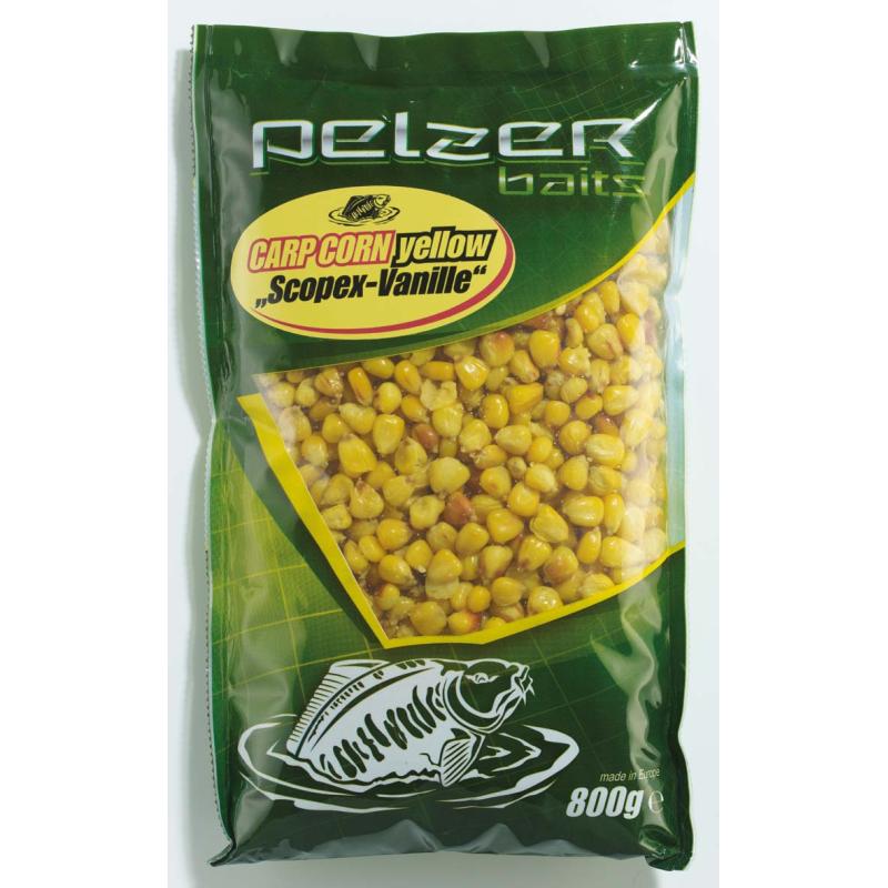 Pelzer Carp Corn 800g yellow, Scop/Van.