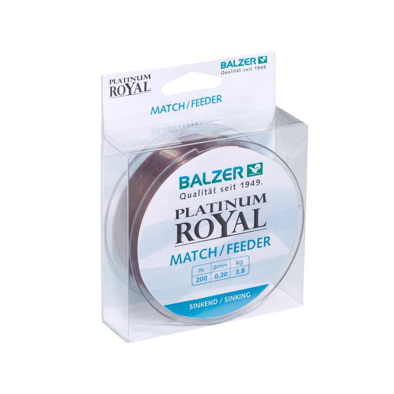 Balzer Platinum Royal Match/Feeder 200m sinkend 0,20mm