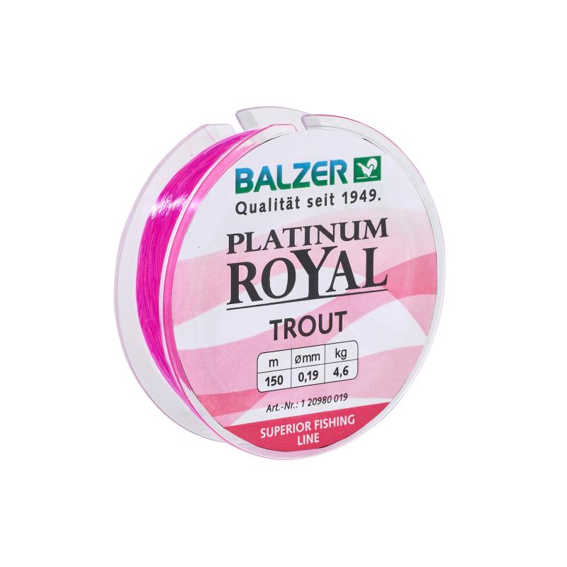 Balzer Platinum Royal Trout pink 150m 0,22mm