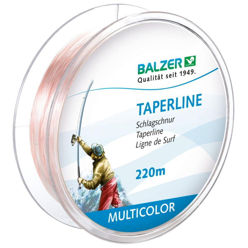 Balzer Taperline multicolor 220m 0,33-0,58mm