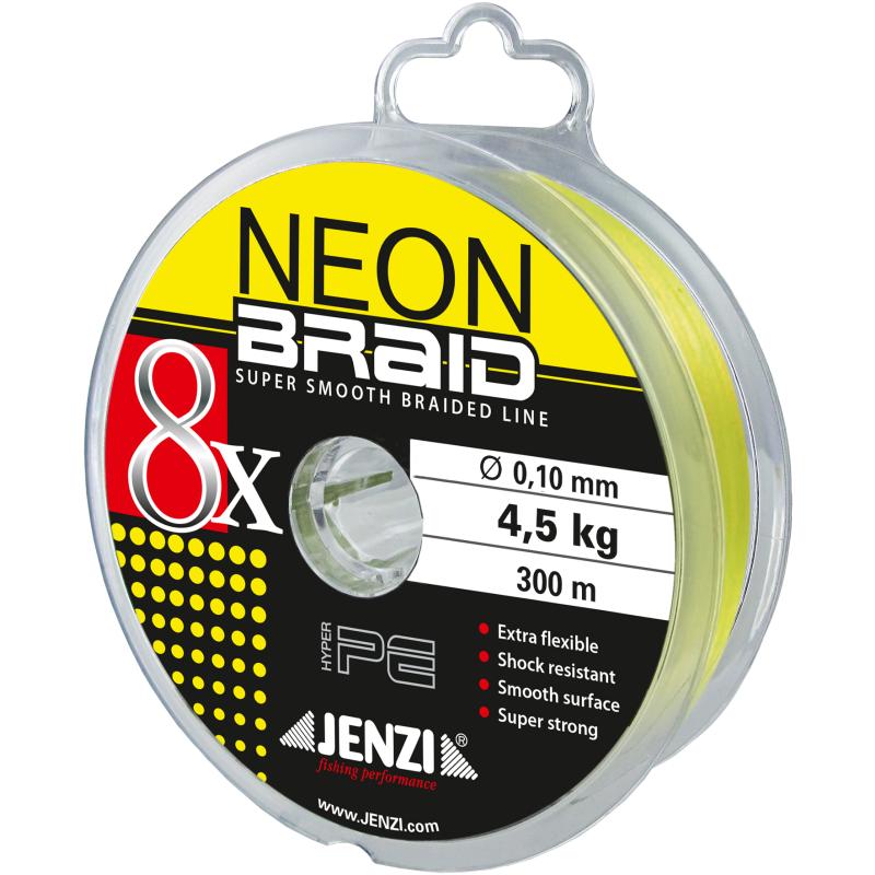 Neon-Braid 8x yell. 300m 0,10