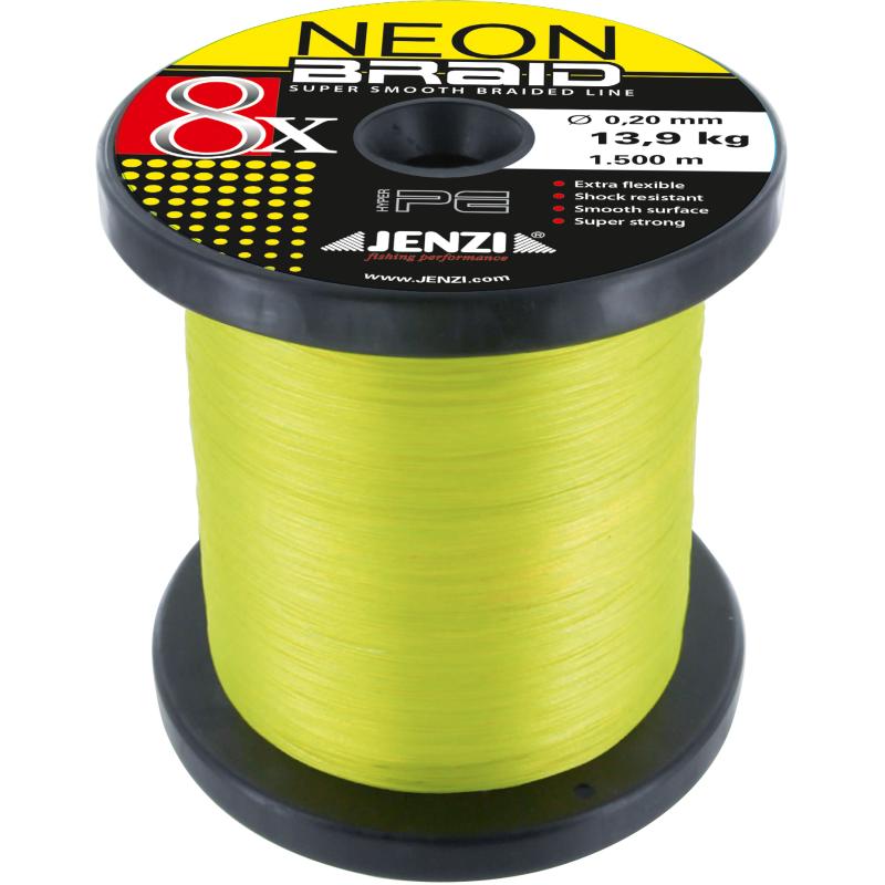 Neon-Braid 8x yell. 1500m 0,20