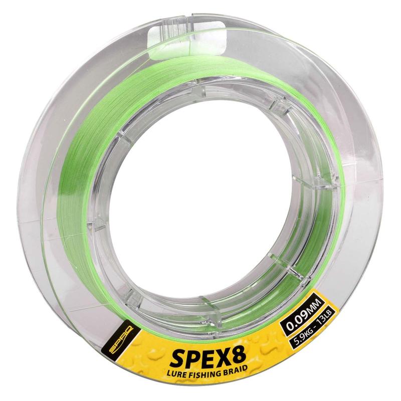 Spro Spex8 Braid Lime Green 0.09mm 150M