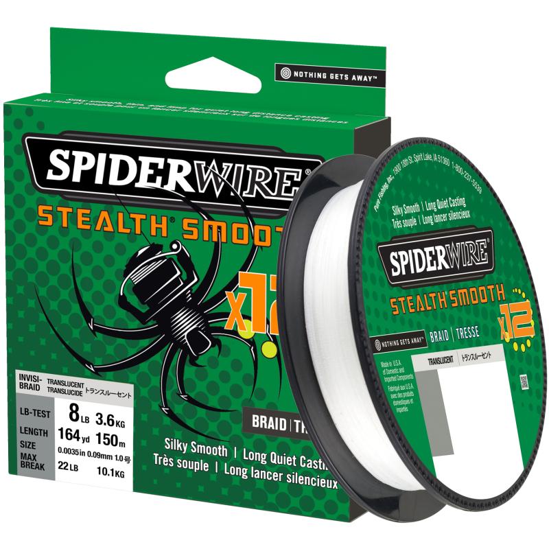 Spiderwire Stealth Smooth8 0.06mm 150M 5.4K translucent