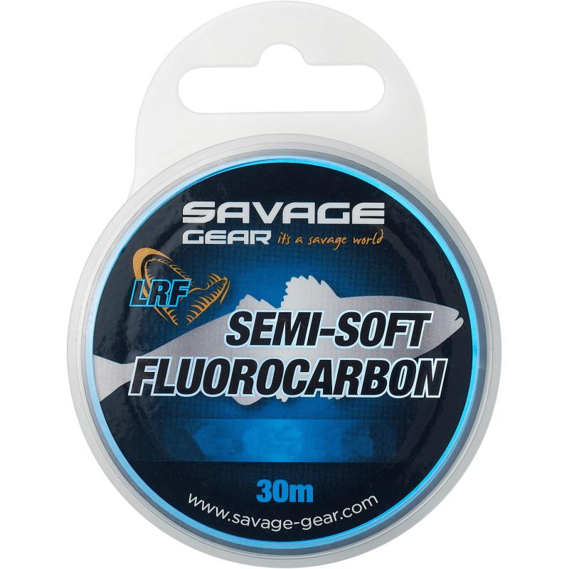 Savage Gear Semi-Soft Fluorocarbon Lrf 30M 0.14Mm 1.2Kg 2.64Lb Clear