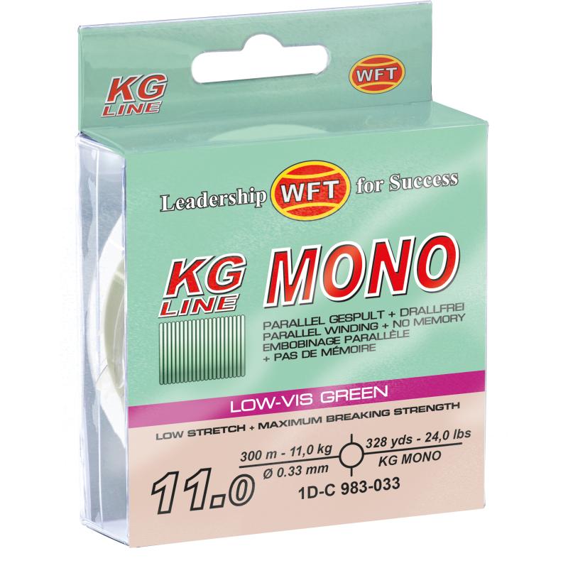 WFT KG Mono green 300m 0,33