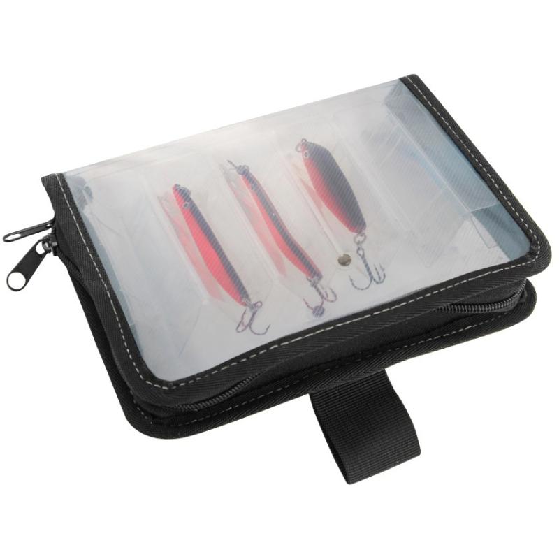 JENZI Kunststoff - Box, Tasche mit V-Einteilung, Maße: 240 x 175 x 40