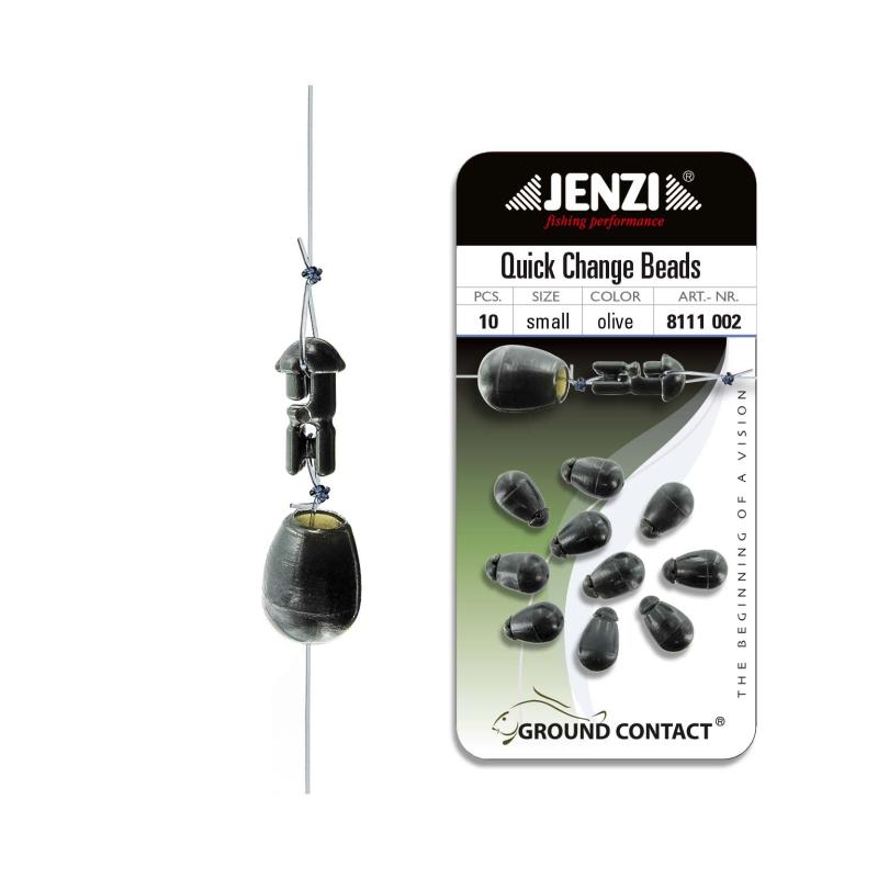 Jenzi Quick Change Beads, System für Vorfächer 7 mm Type Small
