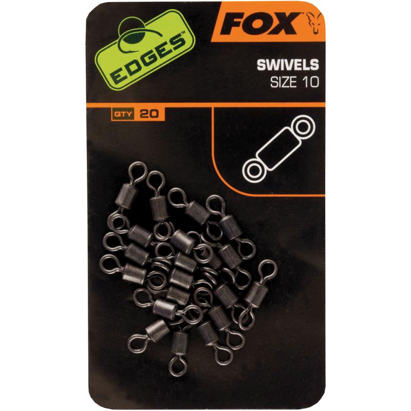 FOX Edges Swivels Standard Size 10 x 20