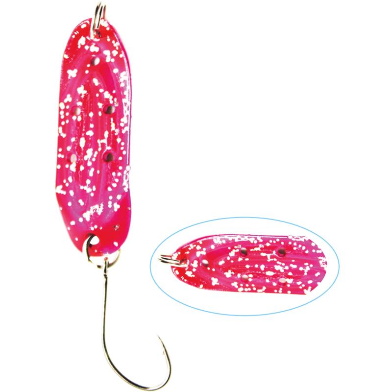 Paladin Trout Spoon IX 2,4g pink glitter/pink glitter