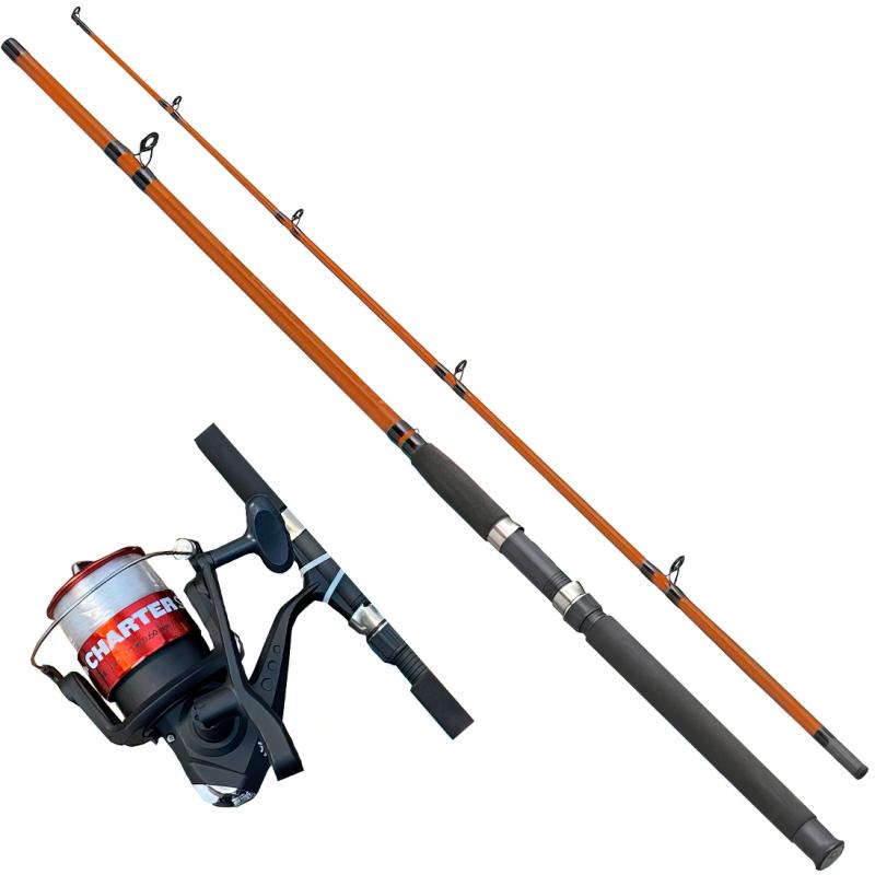 FLADEN Combo Deep Sea Spinning Fission 180cm 30-40Lbs Charter Surf 070
