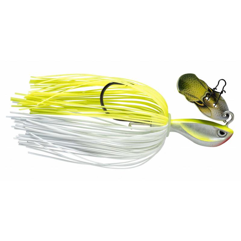 Rapala Rap-V Pike Bladed Jig 21G Silver Fluorescent Chartreuse