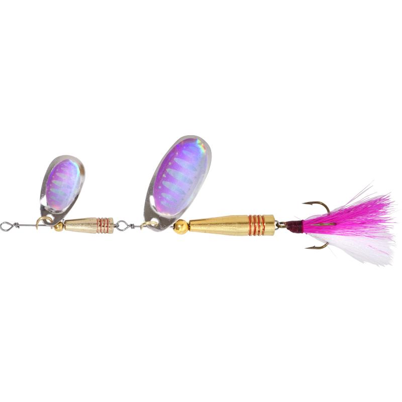 Zebco 10g 11cm Waterwings Double Blade pink/weiß