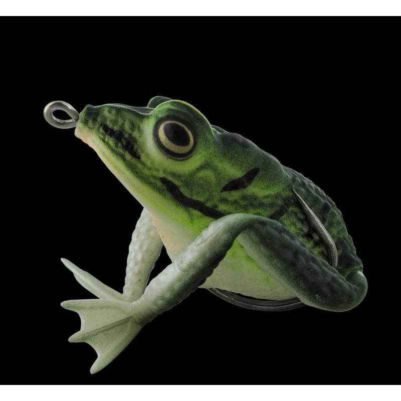 JENZI , The Prinz"- Realistic Frog Dark green