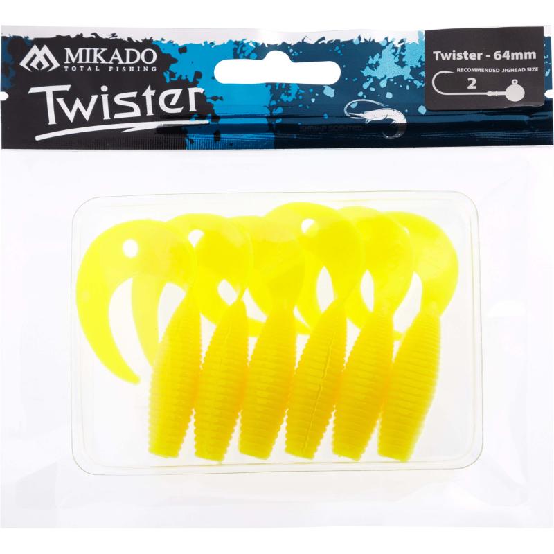 Mikado Twister 64mm/ Lemon .