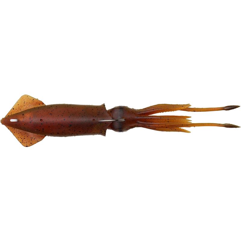 Savage Gear 3D Tpe Swim Squid 26cm 126G Red/Brown 1Pcs