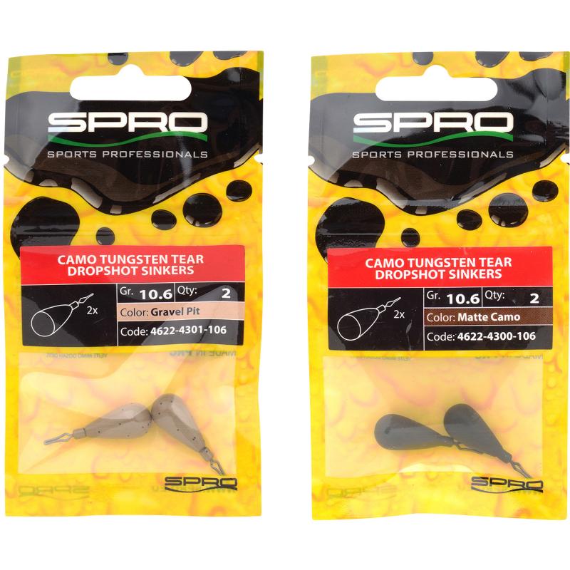 Spro Camo Tung Tear Ds Sinkers Mc 5,3g