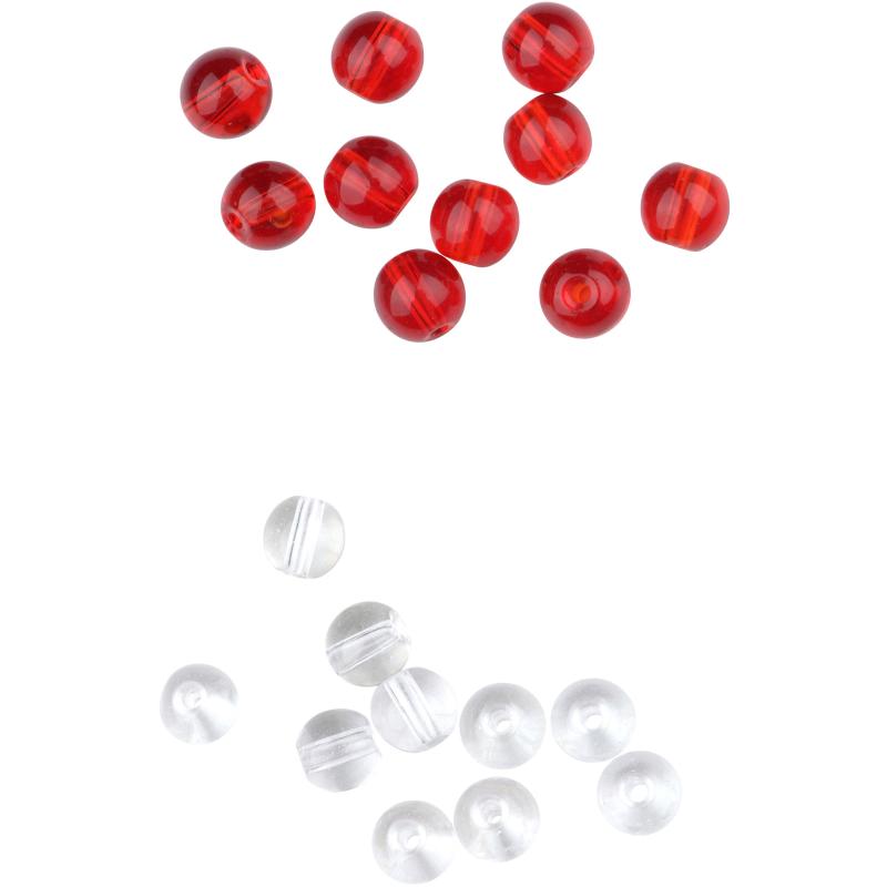 Spro Rnd Glass Beads Red Ruby 4Mm
