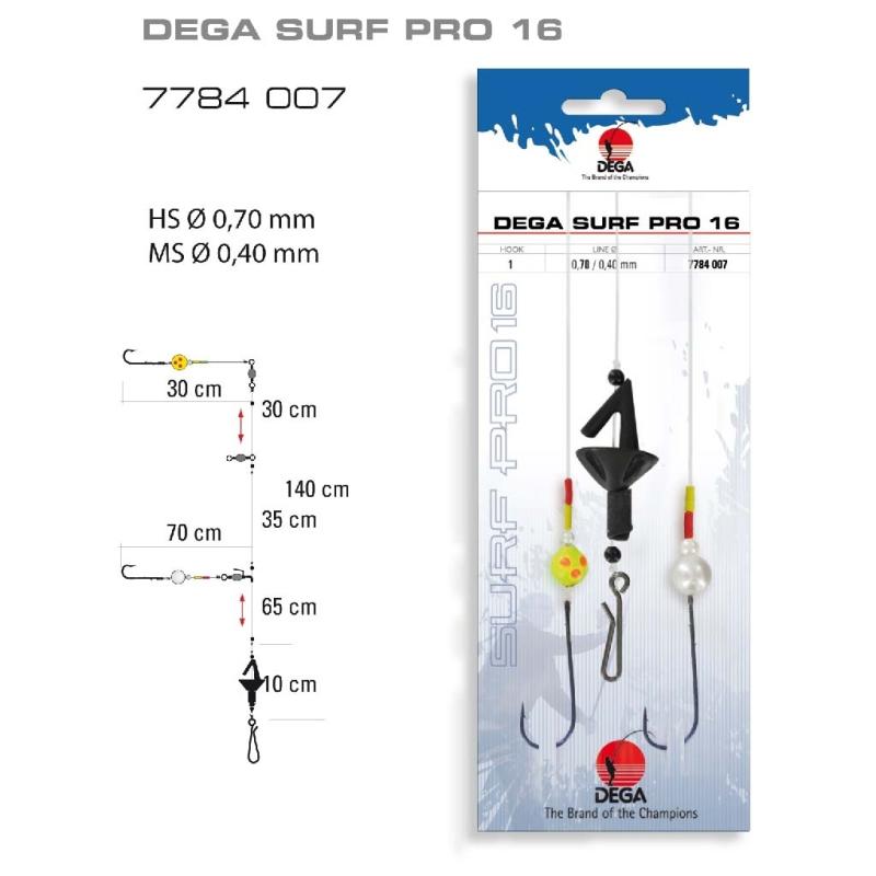 DEGA Brandungsvorfach DEGA-SURF Pro 16