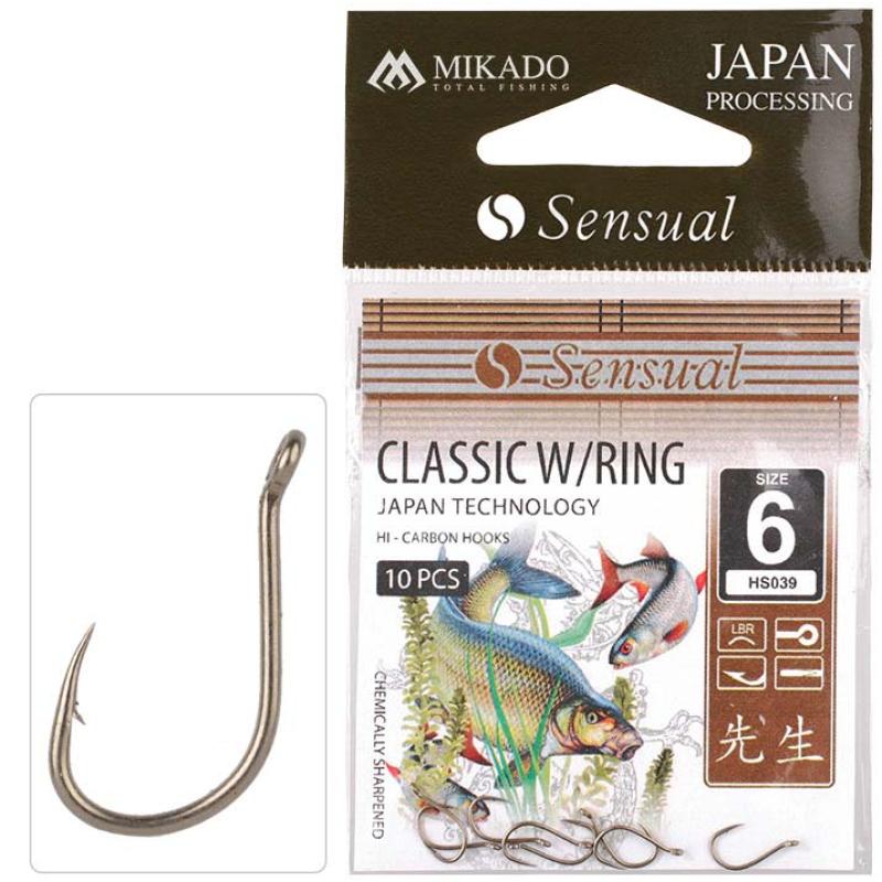 Mikado Haken Sensual Chinta W/Ring Nr. 6 Lbr .