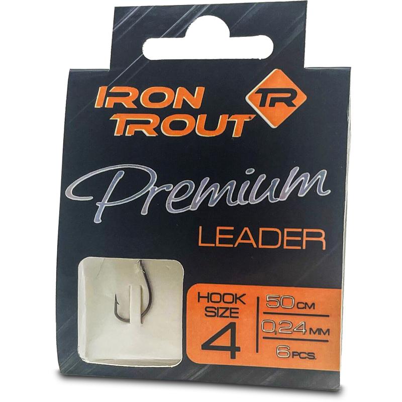 Iron Trout Premium Leader 120cm 0,22mm Size 6