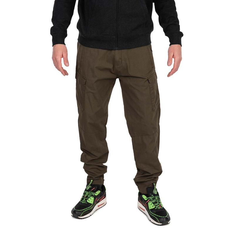 Fox Collection LW Cargo Trouser - Green / Black - M