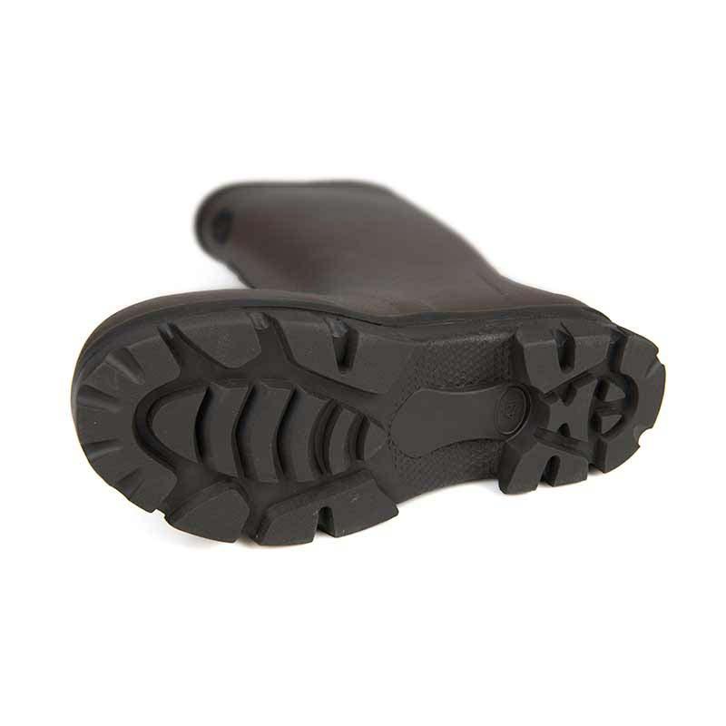 Neoprene lined Camo/Khaki Rubber Boot (Size 9)