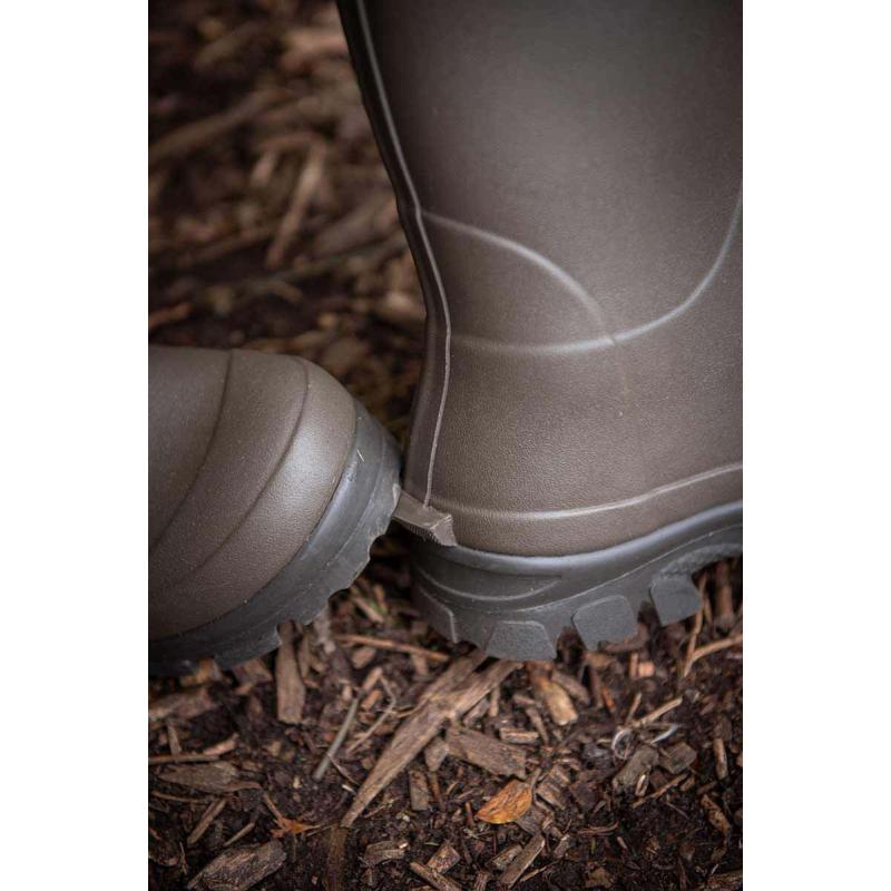 Neoprene lined Camo/Khaki Rubber Boot (Size 10)