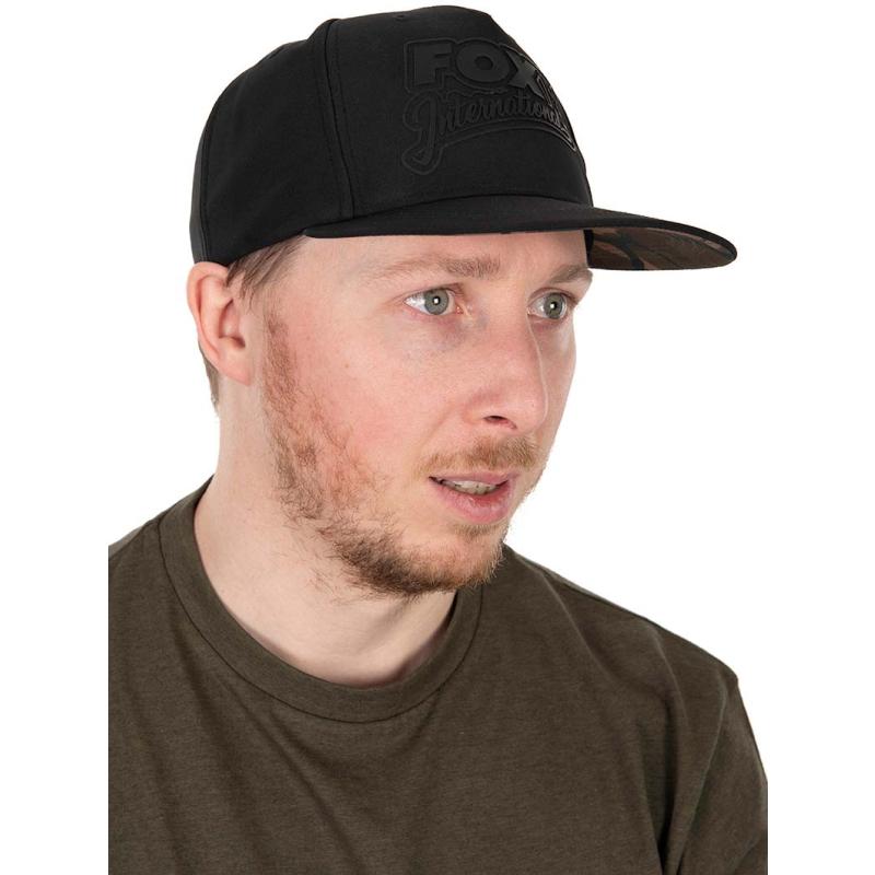 Fox Black / Camo Snapback hat