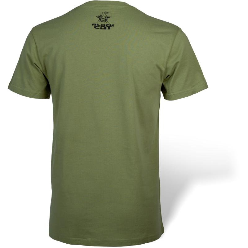 Black Cat S Military Shirt grün