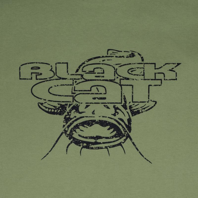 Black Cat S Military Shirt grün