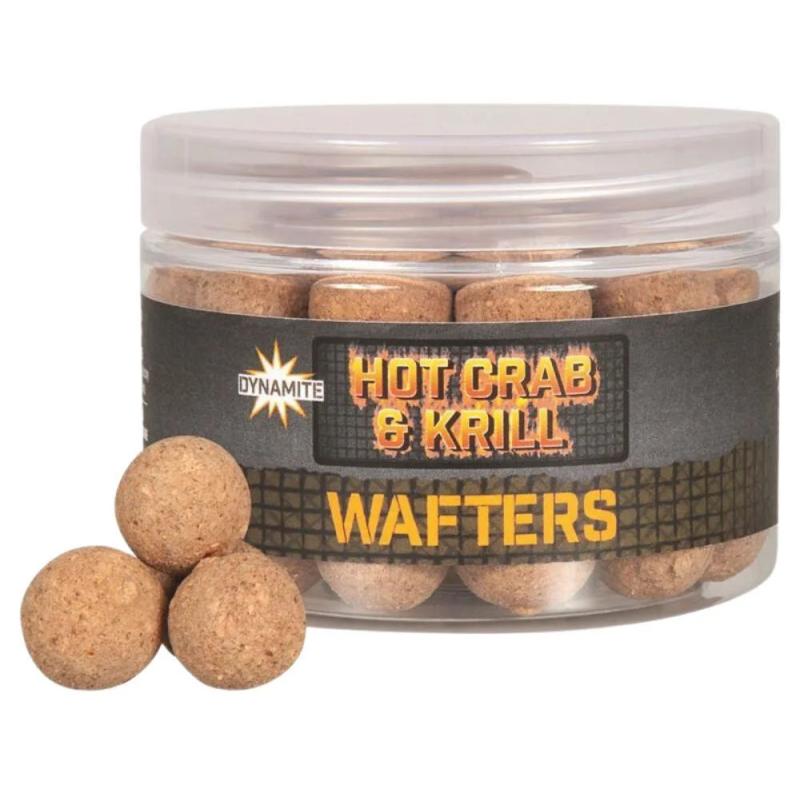 Dynamite Baits Hot Crab&Krill Wafter 15Mm